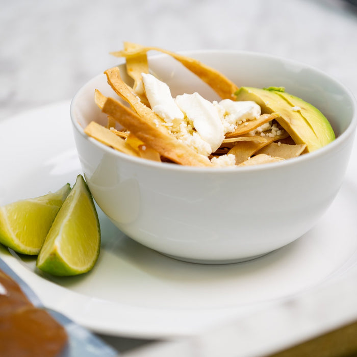 A Cold Weather Comfort - Simple  And Easy Tortilla Soup Recipe With Ancho Powder | Ole Rico