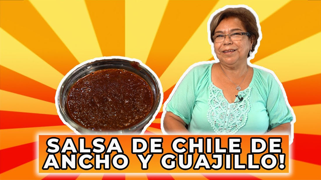 How To Make Dried Ancho Peppers and Dried Guajillo Chilis Sauce | Ole Rico