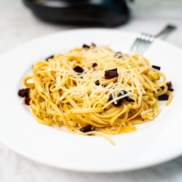 Pasta With Mexican Dried Arbol, Guajillo and Oregano | Ole Rico