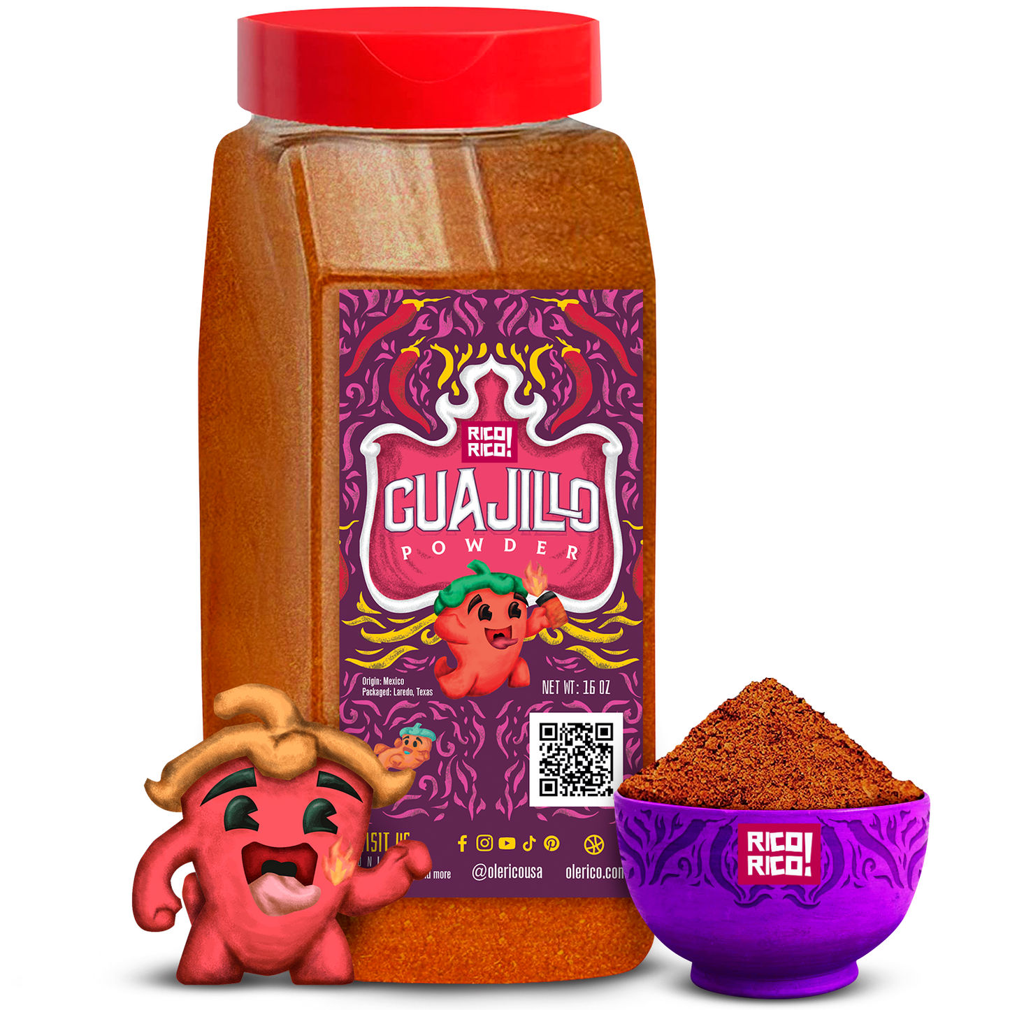 Guajillo Chile Powder Shaker