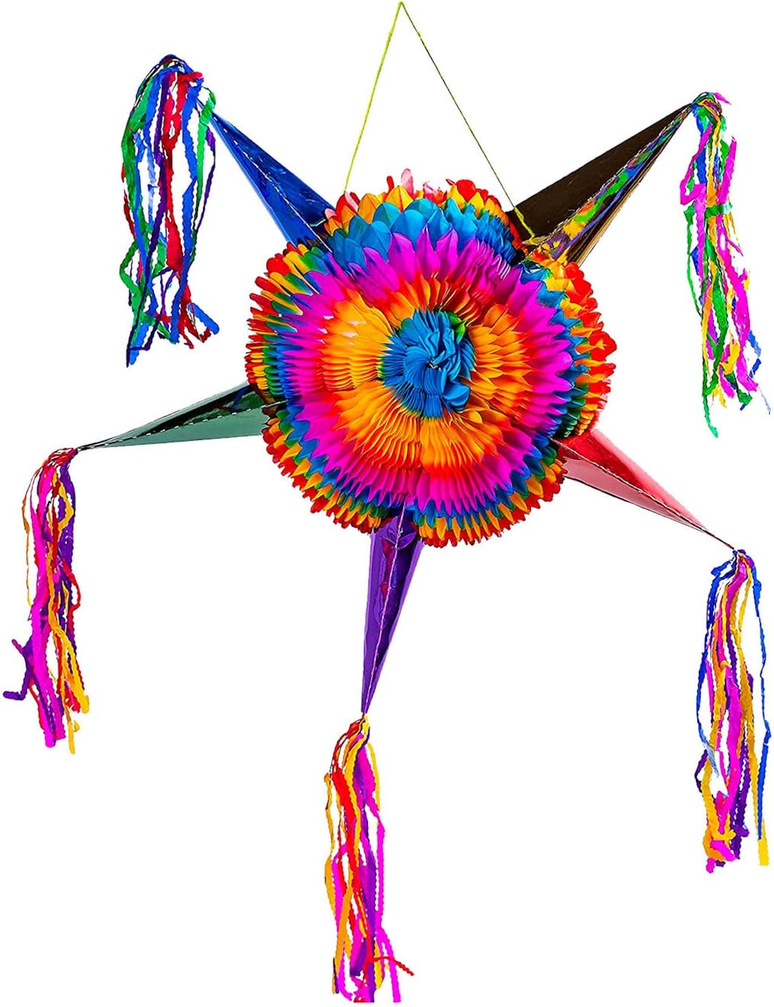 Handmade Mexican Star Pinata Decoration