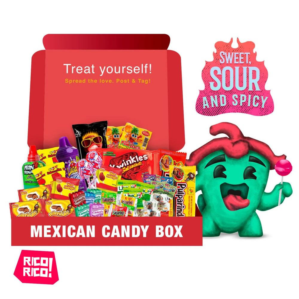 Mexican Candy Box | Sweet, Sour and Spicy