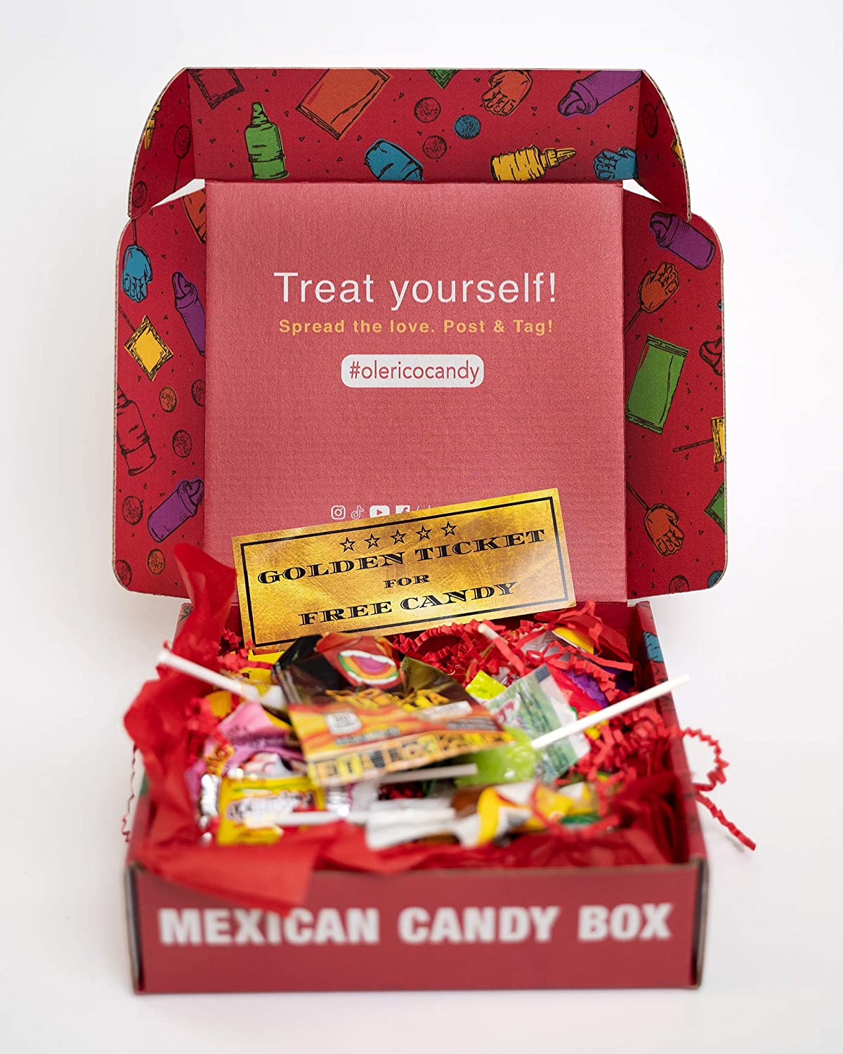 Mexican Candy Box | Sweet, Sour and Spicy - Ole Rico